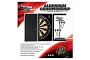 Championship Dart Board Set Aluminium Cabinet with MICRO BAND 3