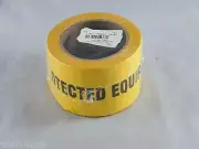 LAB SAFETY SUPPLY PROTECTED EQUIPMENT KEEP OUT CAUTION TAPE #11656-1Y 3"X108'