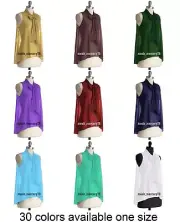 Front Knot Bow Tie Top Chiffon Tribal Dance Sleeveless Top Top Party Wear C39