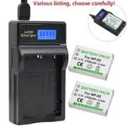 DB-90 ( NP-95) Battery or USB LED Charger for RICOH GXR, GXR P10, GXR Mount A12