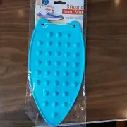 SILICONE IRON MAT 10" x 5½" HEAT RESISTANT 500°F BLUE