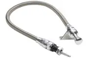 Lokar Anchor-Tight Locking Trans Dipstick Polished Powerglide Firewall Mount