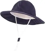 [Connectyle] Toddler Baby Sun Hat UPF 50+ Sun Protection Bucket Hat Wide Brim Summer Beach Hats for Boys Girls 1-4 Years