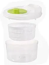 Salad Spinner Vegetable Lettuce Washer Dryer Serving Bowl Container Large NEW