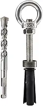 Eye Bolts,Ring Expansion Screw Stainless Steel Eye Bolt - Concrete Wall Hooks, Reusable Screw Eyes, Eye Bolt for Home Use, Construction Worker