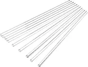 SKYPRO 10pcs 300mm Long Borocilicate Glass Tubes OD 10mm Thickness 1mm Wall Glass Tube Laboratory Tubing Clear Tubes for Art DIY
