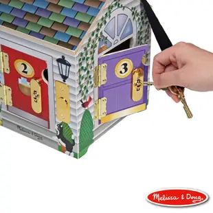 美國瑪莉莎 Melissa & Doug 木製門鈴娃娃屋