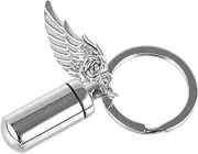 Pet Urn Key Chain Pendant Mini Urn Container with Key Ring Durable Memorial Ornament for Pet Ashes Lightweight and Easy to Refill Comforting Keepsake