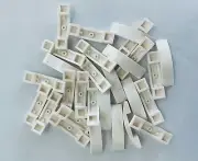 *NEW* Lego 93273 WHITE Slope Curved 4 x 1 x 2/3 Double 25 Pieces