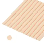 20 Pcs Pear Yellow 1/2 Cylinder Sealing Wax Stick Glue Gun Wax Seal Rod