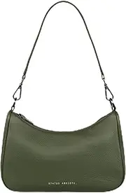 [Status Angzaety] LOOK BOTH WAYS Handbag, Shoulder Bag, Women's, Cross-body Bag, Leather Bag, Cowhide Leather, Korean Leather Bag
