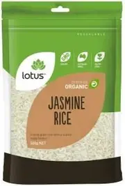 Lotus Organic Jasmin Rice 500gm