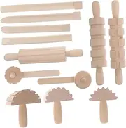 Anneome Pcs Boys and Girls Clay Modeling Tools Wooden Handmade Tools for Boys and Play