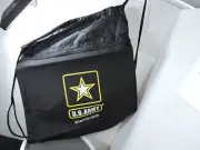 US Army backpack bag vinyl lined