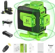 Huepar Professional 16 Lines Laser Level 360 Self leveling with Remote Contro...