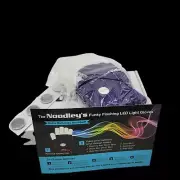 The Noodley Light Up Gloves Pair, Purple NIB Party Halloween