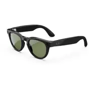 Ray-Ban | Meta Headliner Low Bridge Fit AI glasses (Shiny Black/Green)