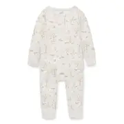 Aster and Oak Woodland Zip Romper