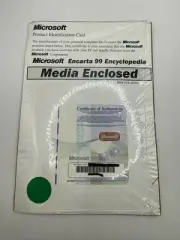 Microsoft Encarta 99 Encyclopedia OEM CD with Certificate of Authenticity (COA)