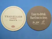 Beer Coaster ~ Buffalo Trace Distillery TRAVELLER Whiskey Blend; Chris Stapleton