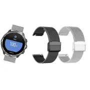 Metal Milanese Watch Band Strap for Suunto Sport Baro/Suunto 9Baro/D5/Suunto 7