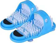 Magic Foot Scrubber Feet Cleaner Washer Brush for Shower Floor Spas Massage Slipper for Exfoliating Cleaning Foot 1 Pair
