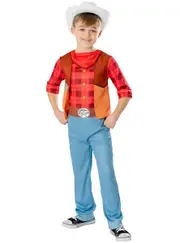 Licensed Disney Dino Ranch Boys Jon Character Costume