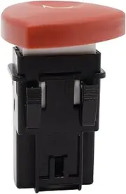 HAUAGEZWU 93856337 Hazard Warning Light Switch Fit for Renault Laguna Master Fit for Espace Fit for Trafic Opel Vauxhall Vivaro Fit for Nissan Primastar Interstar
