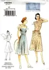 Vogue Sewing Pattern 9294 V9294 Womens Dress Vogue Vintage Reproduction 6-14 NEW