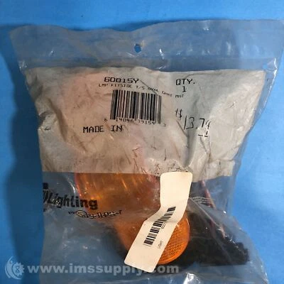 Truck Lite 60015Y Incandescent Yellow Oval Bulb FNFP