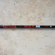 New Lightweight 2024 KBS MAX HL Black 45 S Flex Driver RARE TM M5/SIM +/- 2*
