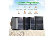 22W HIGH EFFICIENCY Waterproof Folding Universal Solar Panel Camping USB Charger