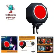 Microphone windscreen Pop Filter for Mic, Vocal Isolation Booth Portable Equi...