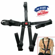 5 Point Chair High Safe Strap Harness Buggy Baby Car Children Pram Stroller Belt