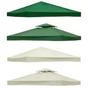 Garden Gazebo Top Cover 3x3M Canopy Replacement Pavilion Roof 1/2Tier BANT
