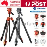 Fotopro X-AIRFLY Max Video Camera Tripod With 2 In 1 Ball Head Fluid Head Stable