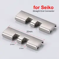 在飛比找蝦皮購物優惠-SEIKO 2 件裝錶鍊連接器適用於精工 SKX007 SK