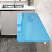 Wall Mounted Fold Down Floating Desk for Small Spaces Laundry Drop Leaf Table SpaceSaving Solution Modern Minimalist Design