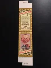 1970's Cinci Cream Beer Tent "The Handsome Waiter" NOS -Vintage Display
