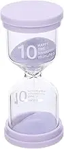 Sand Timer Hourglass Decor Elegant and Glass Desktop Timer for Home Office Classroom Reusable Decorative Hour Glass with Artistic Design Present for Special Occasions