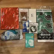 Junk Drawer Lot Household Products Graduation Table Cloth Vase Fillers