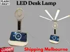 LED Desk Lamp – Dimmable Touch Bedside Reading Light USB Rechargeable
