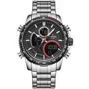 NAVIFORCE Multi-function Men Watch Night Light Waterproof Quartz Watch Timepiece Chronograph Date Sport Watch for Male