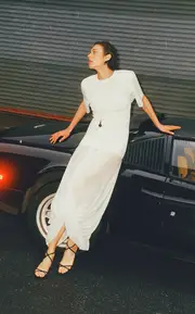 [Toteme] Cocoon Jersey Dress