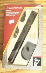 ATR25 AUDIO-TECHNICA STEREO CONDENSER VIDEO/RECORDING MICROPHONE