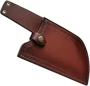FOYTOKI Durable Artificial Leather Knives Case Protective Storage Cover for Camping and Kitchen Use Lightweight and Portable Design for Safely Packing Your Knives The Go