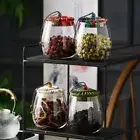 12oz Glass Container Multipurpose Coffee Container Tea Container Kitchen Decor