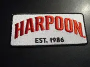 HARPOON BREWERY IPA Leviathan ufo est 1986 LOGO PATCH craft beer brewery brewing