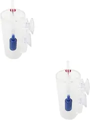 GANAZONO 2 pcs Acrylic Foam Oxygen Dissolver for Fish Tank Aquarium Air Dissolving Instrument Transparent Fish Oxygen Provider for Healthy Breathing