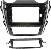TRYOBE Car Stereo Panel,Fit For DONGFENG RUIQI 6 2019 2 Din 10.1INCH UV Android GPS MP5 Player Head Frame BLACK Stereo control panel